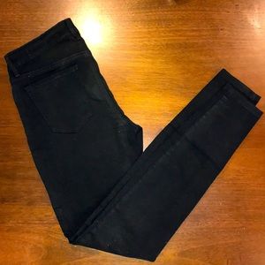 Jessica Simpson waxed skinny jeans